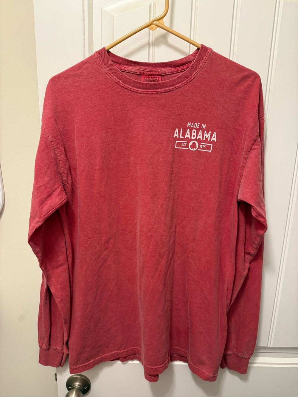 Alabama Outdoors Long Sleeve Comfort Colors  T-Shirt
